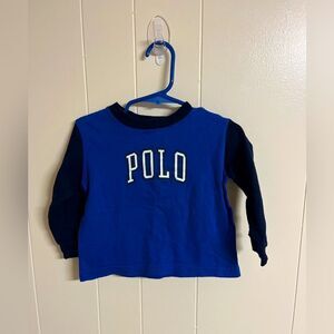 Ralph Lauren Infant Baby Long Sleeve Shirt 12 - 18 months